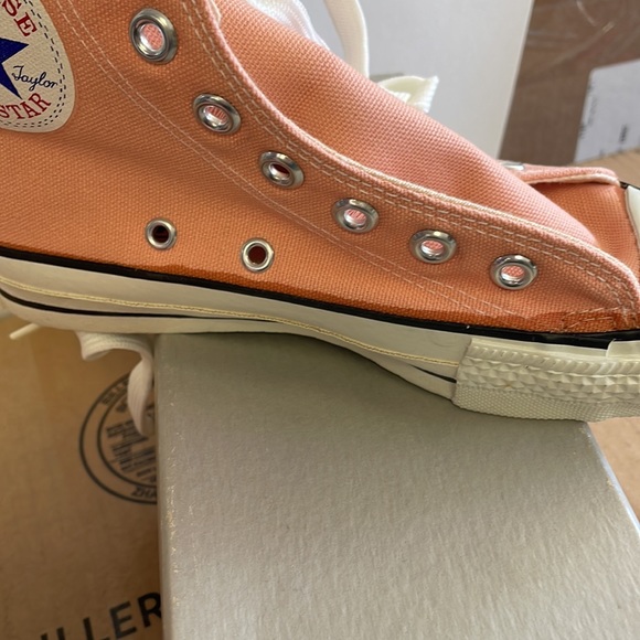 Womens Size 4.5 Peach Vintage Converse Authentic - Picture 5 of 6
